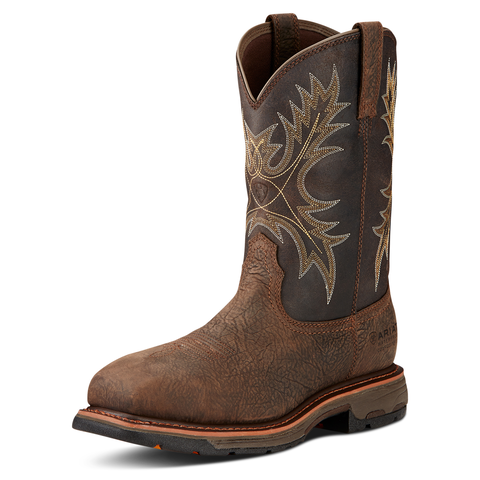 Ariat Men&#39;s WorkHog® Waterproof Comp Toe Western Work Boot - Work World - Workwear, Work Boots, Safety Gear