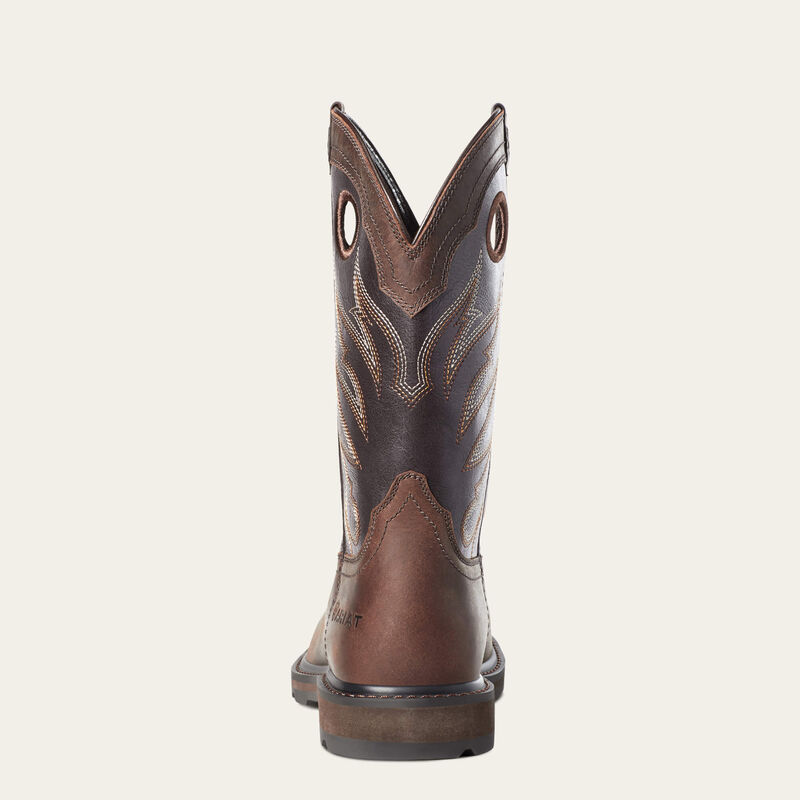 Ariat Men&#39;s Groundwork 11&quot; EH Slip Resistant Western Boot - Work World - Workwear, Work Boots, Safety Gear