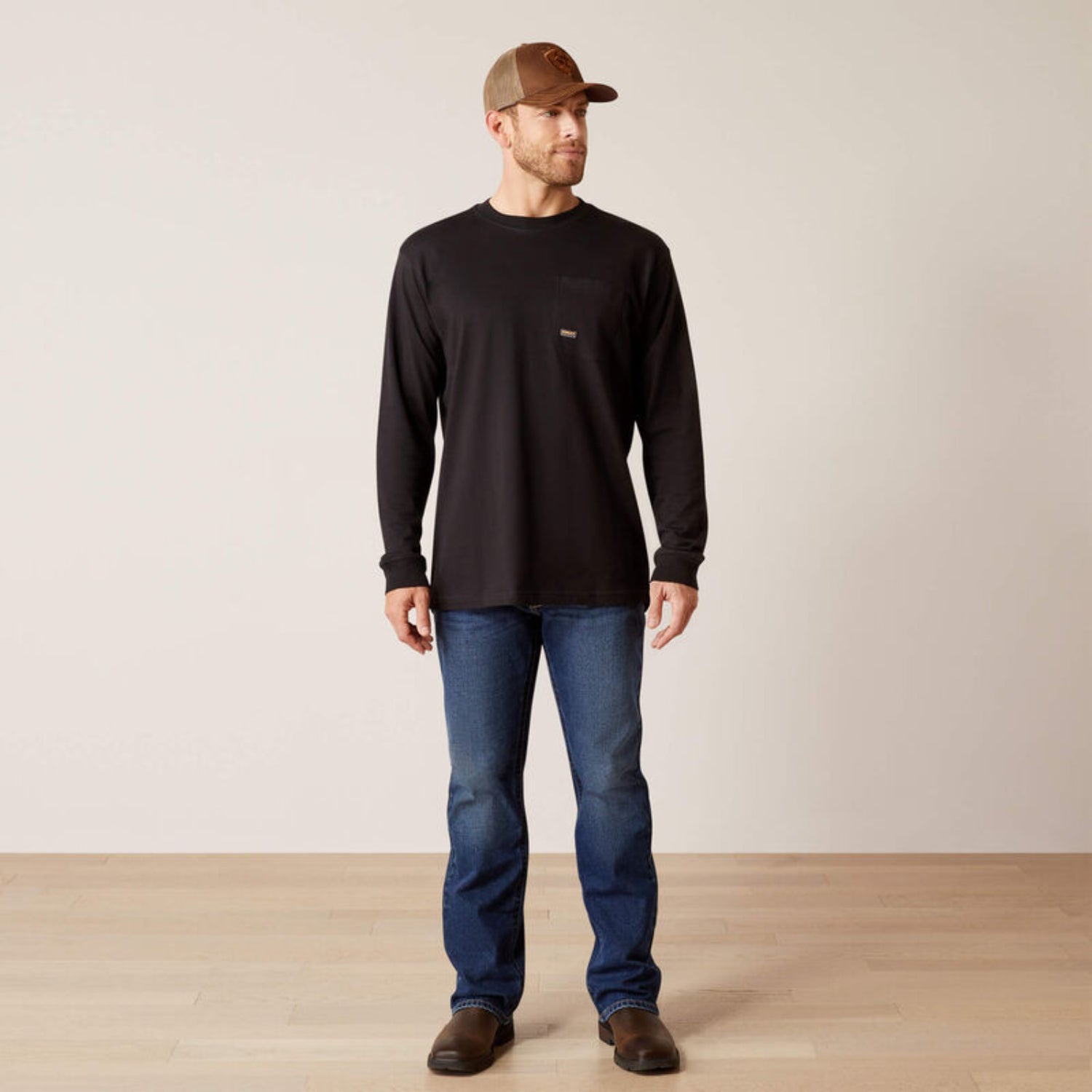 Ariat Men's Rebar CottonStrong Graphic Long Sleeve T-Shirt - Work World - Workwear, Work Boots, Safety Gear