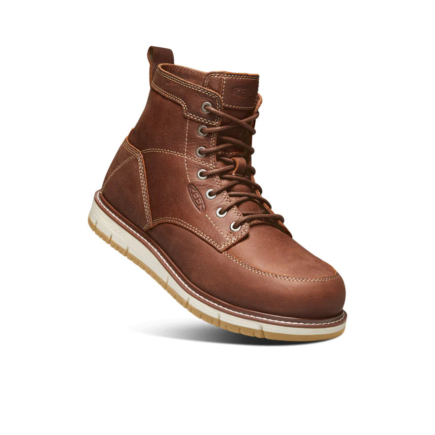 KEEN Utility Men&#39;s San Jose 6&quot; Aluminum Toe Work Boot - Work World - Workwear, Work Boots, Safety Gear