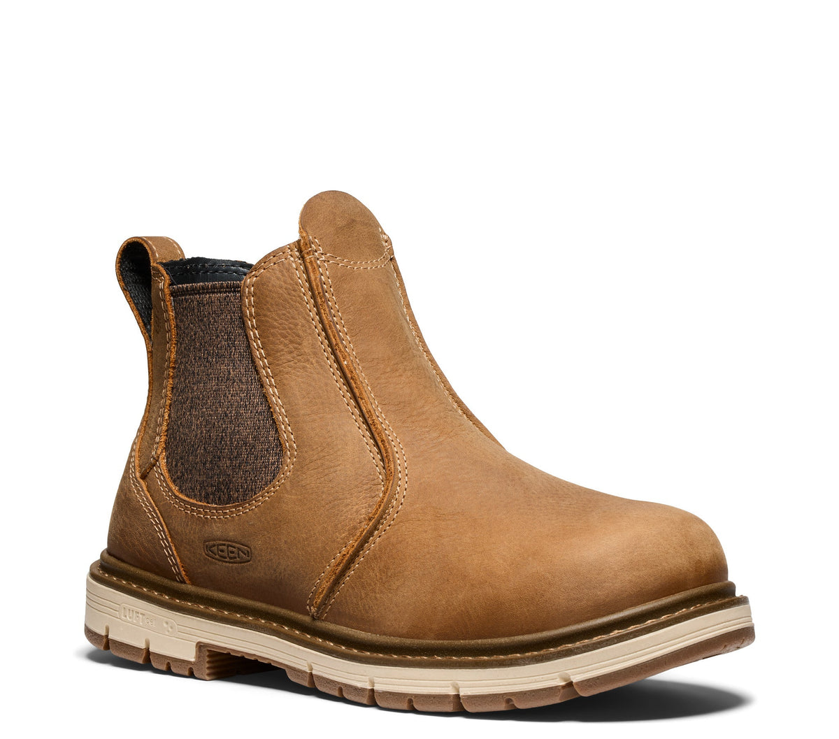 KEEN Utility Women&#39;s San Jose 90° 4.5&quot; Soft Toe Chelsea Boot - Work World - Workwear, Work Boots, Safety Gear