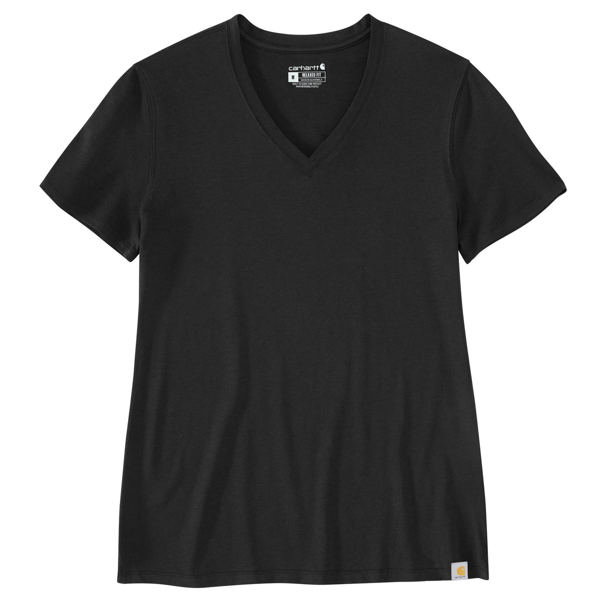Carhartt Women&#39;s TENCEL Relaxed Fit Short Sleeve V-Neck T-Shirt - Work World - Workwear, Work Boots, Safety Gear
