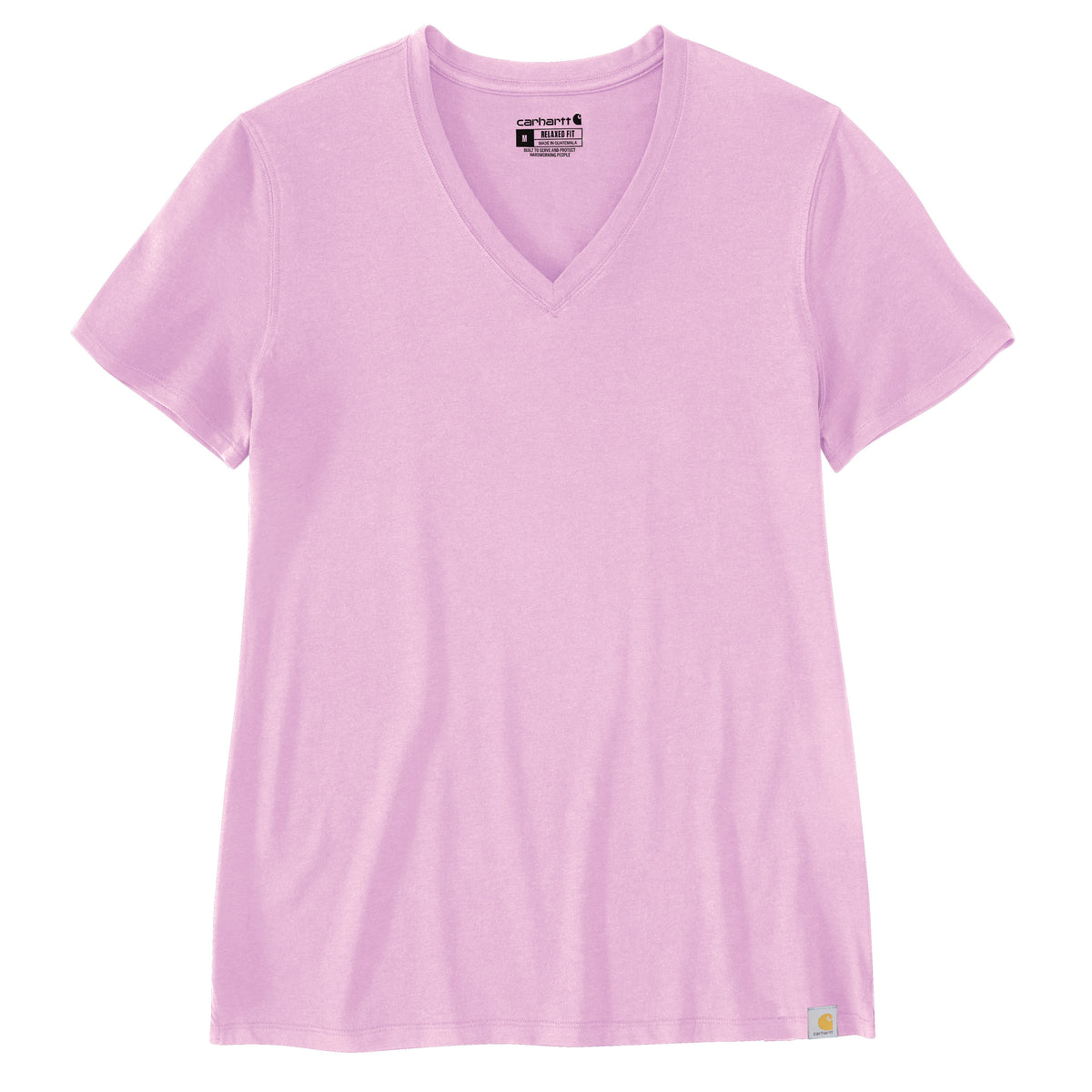 Carhartt Women&#39;s TENCEL Relaxed Fit Short Sleeve V-Neck T-Shirt - Work World - Workwear, Work Boots, Safety Gear