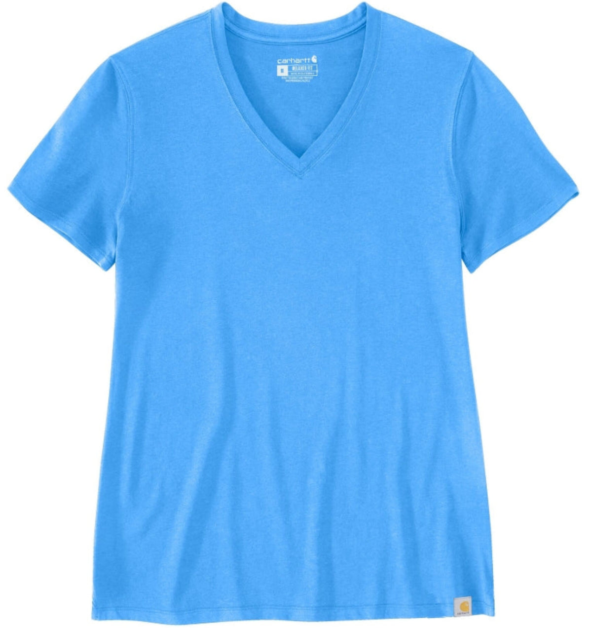 Carhartt Women&#39;s TENCEL Relaxed Fit Short Sleeve V-Neck T-Shirt - Work World - Workwear, Work Boots, Safety Gear