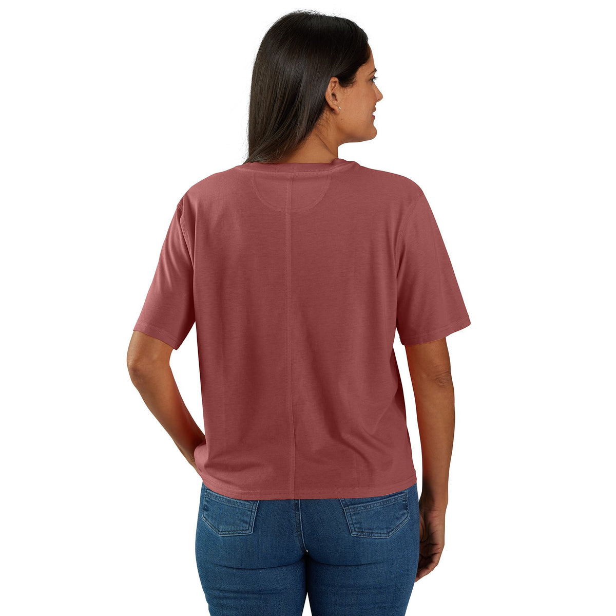 Carhartt Women&#39;s Tencel™ Loose Fit Lightweight Short Sleeve Crewneck T-Shirt - Work World - Workwear, Work Boots, Safety Gear