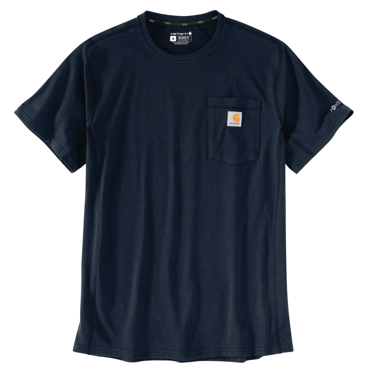 Carhartt Men&#39;s Force® Relaxed Fit Midweight Short Sleeve Pocket Tee - Work World - Workwear, Work Boots, Safety Gear