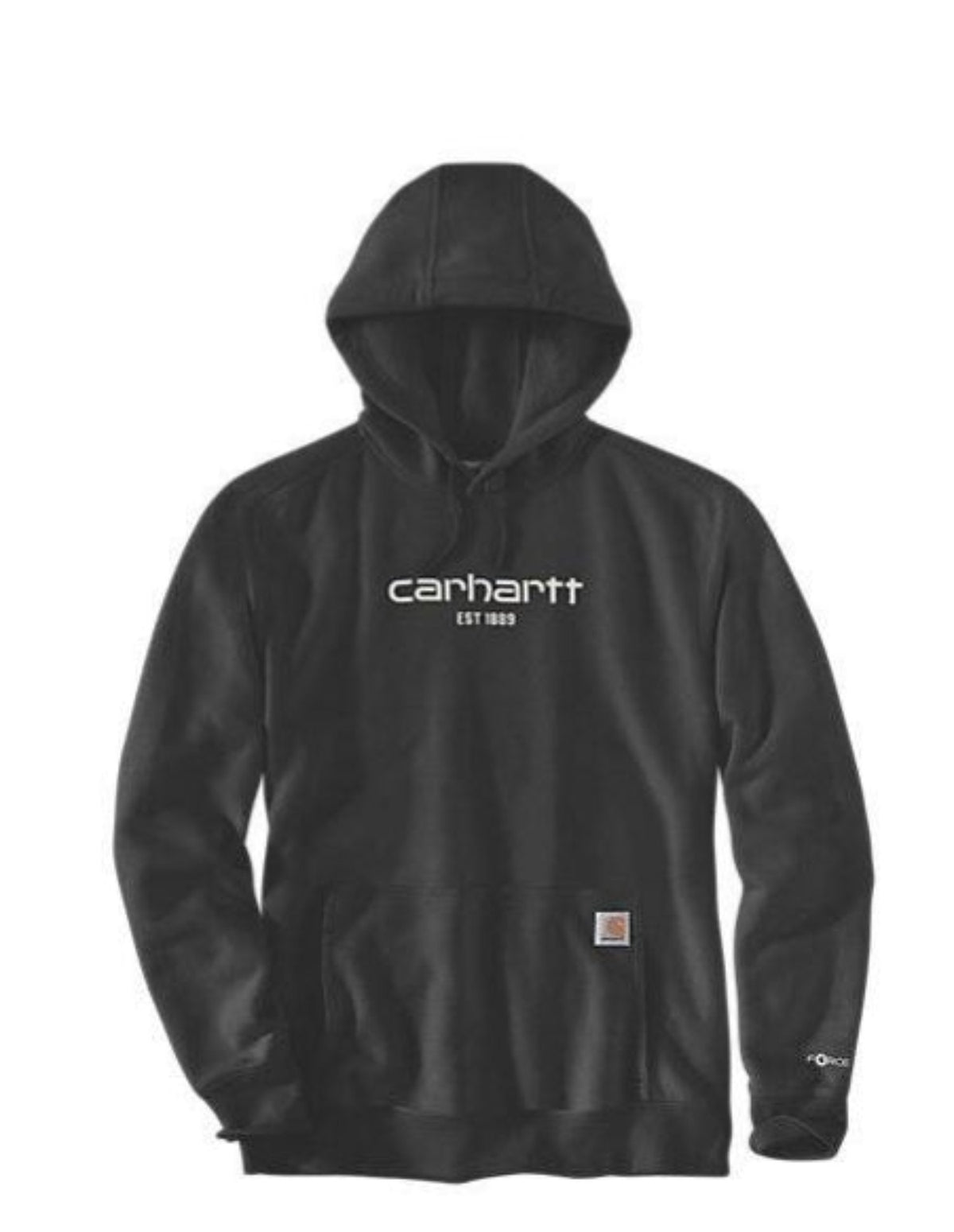 Carhartt Men&#39;s Force® Relaxed Fit Lightweight Logo Graphic Hoodie - Work World - Workwear, Work Boots, Safety Gear
