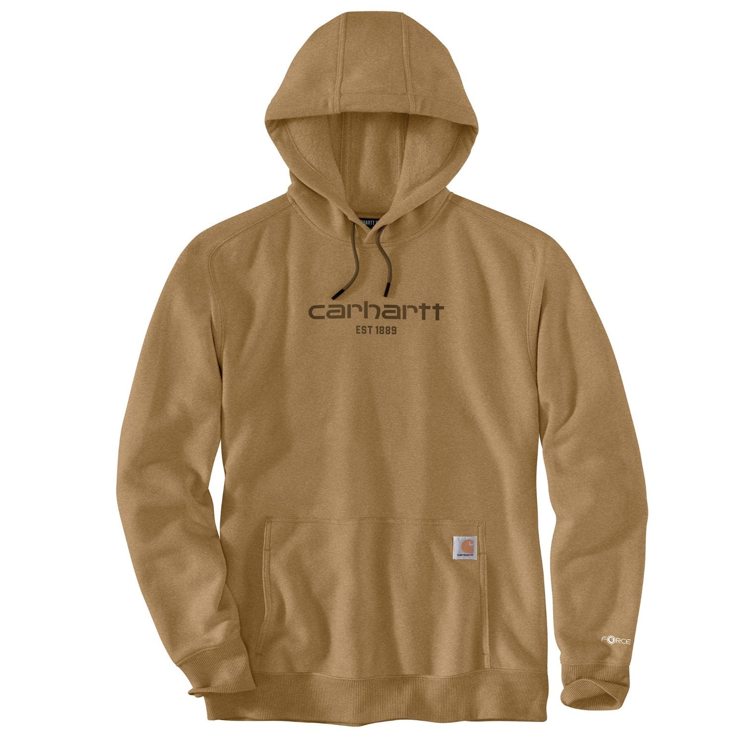 Carhartt Men's Force® Relaxed Fit Lightweight Logo Graphic Hoodie - Work World - Workwear, Work Boots, Safety Gear