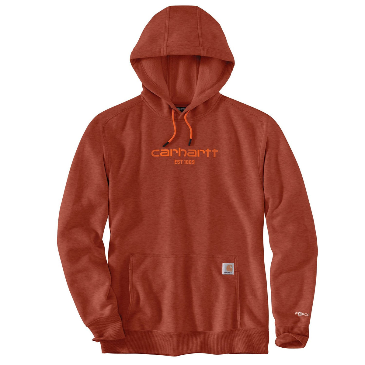 Carhartt Men&#39;s Force® Relaxed Fit Lightweight Logo Graphic Hoodie - Work World - Workwear, Work Boots, Safety Gear