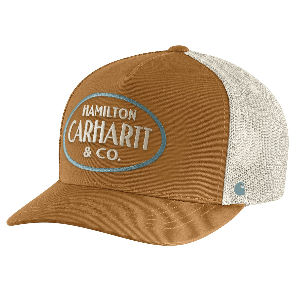 Carhartt Men&#39;s Hamilton Embroidered Twill Snap Mesh Cap - Work World - Workwear, Work Boots, Safety Gear