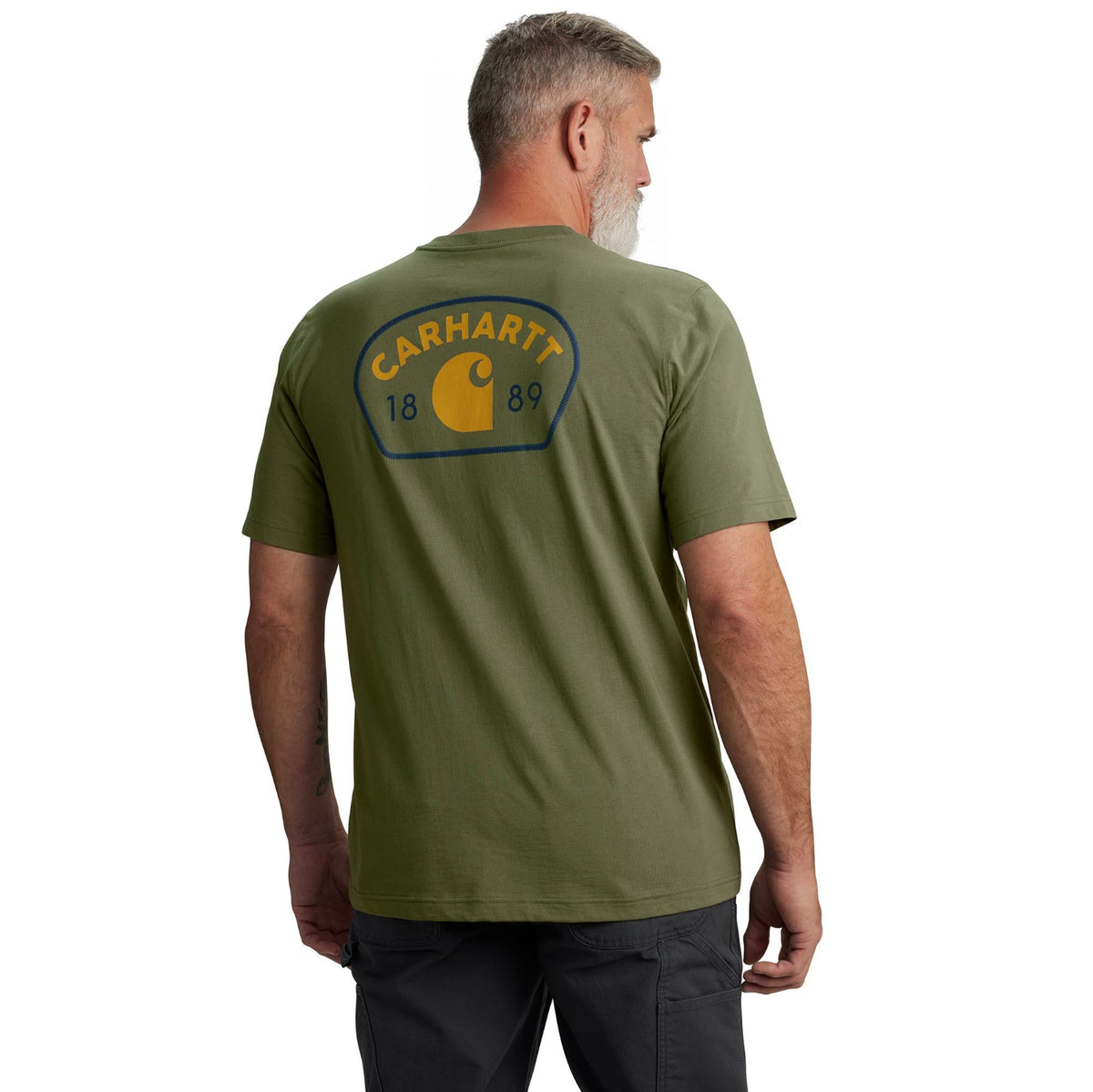 Carhartt Men&#39;s Relaxed Fit Lightweight 1889 Graphic Short-Sleeve T-Shirt - Work World - Workwear, Work Boots, Safety Gear
