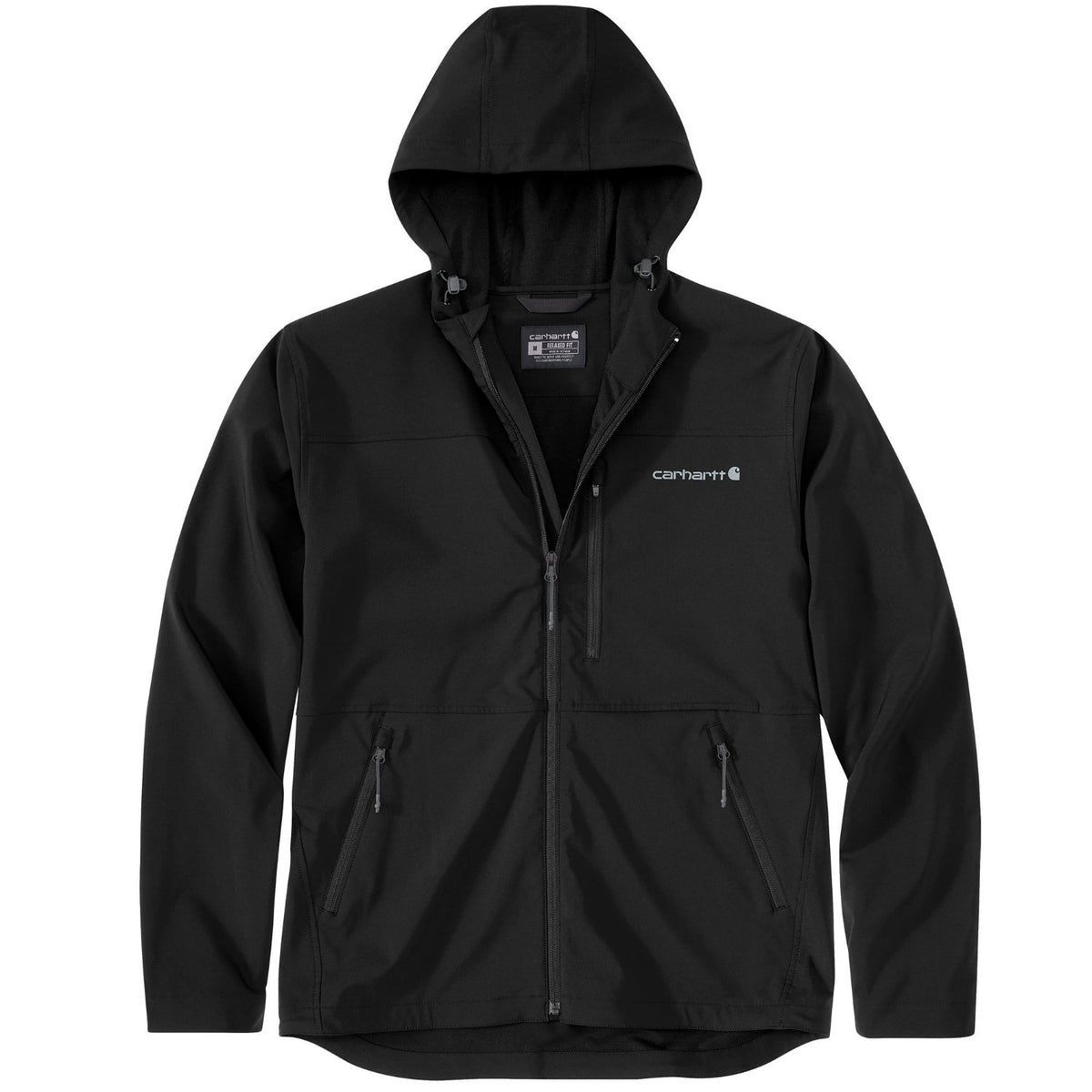 Carhartt Men&#39;s Force® Sun Defender™ Water Repellent Hooded Jacket - Work World - Workwear, Work Boots, Safety Gear