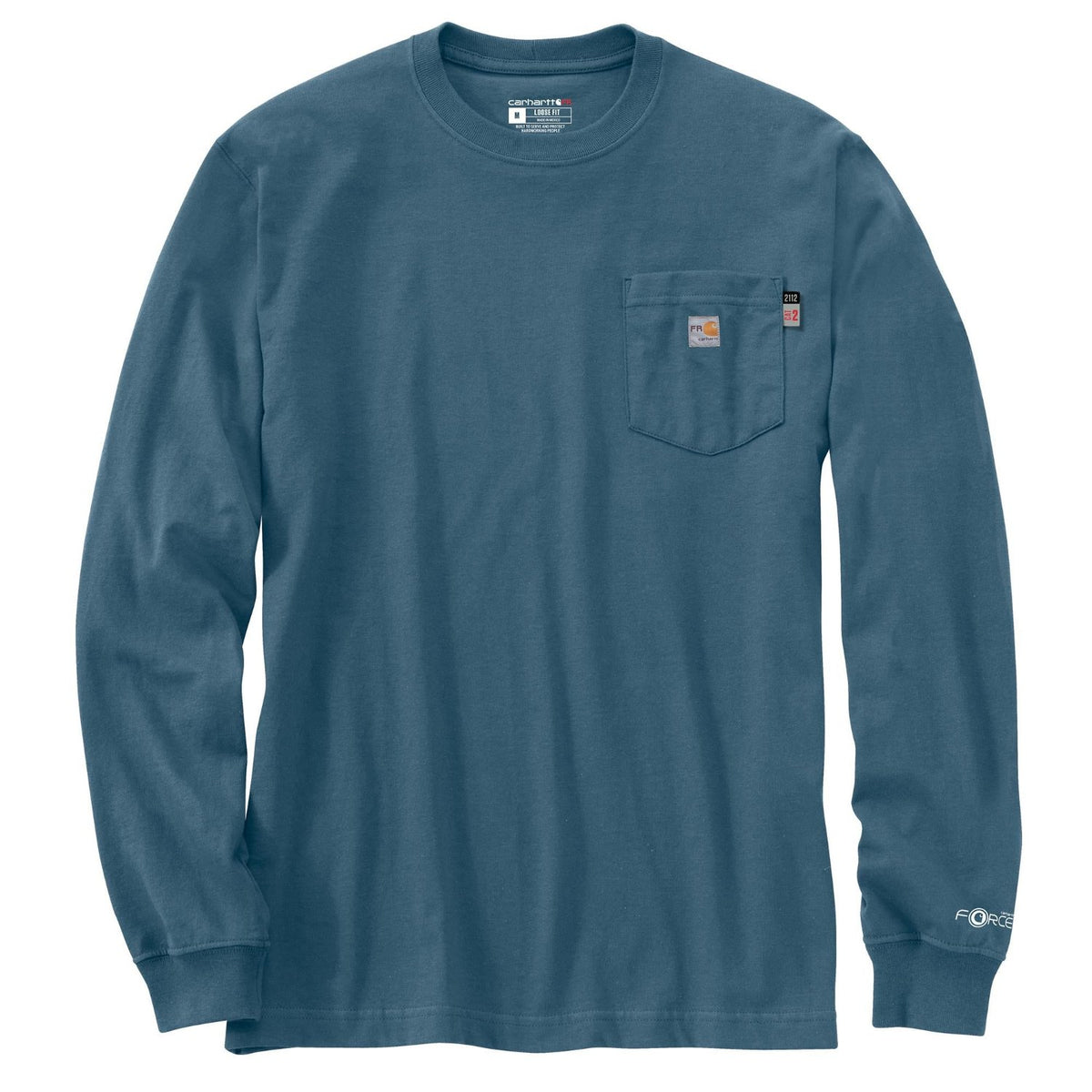 Carhartt Men&#39;s FR Eagle Graphic Force Loose Fit Lightweight Long Sleeve T-Shirt - Work World - Workwear, Work Boots, Safety Gear
