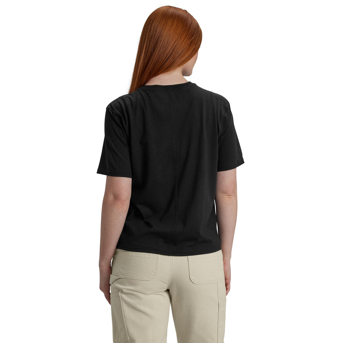 Carhartt Women&#39;s Tencel™ Script Graphic Loose Fit Short Sleeve T-Shirt - Work World - Workwear, Work Boots, Safety Gear