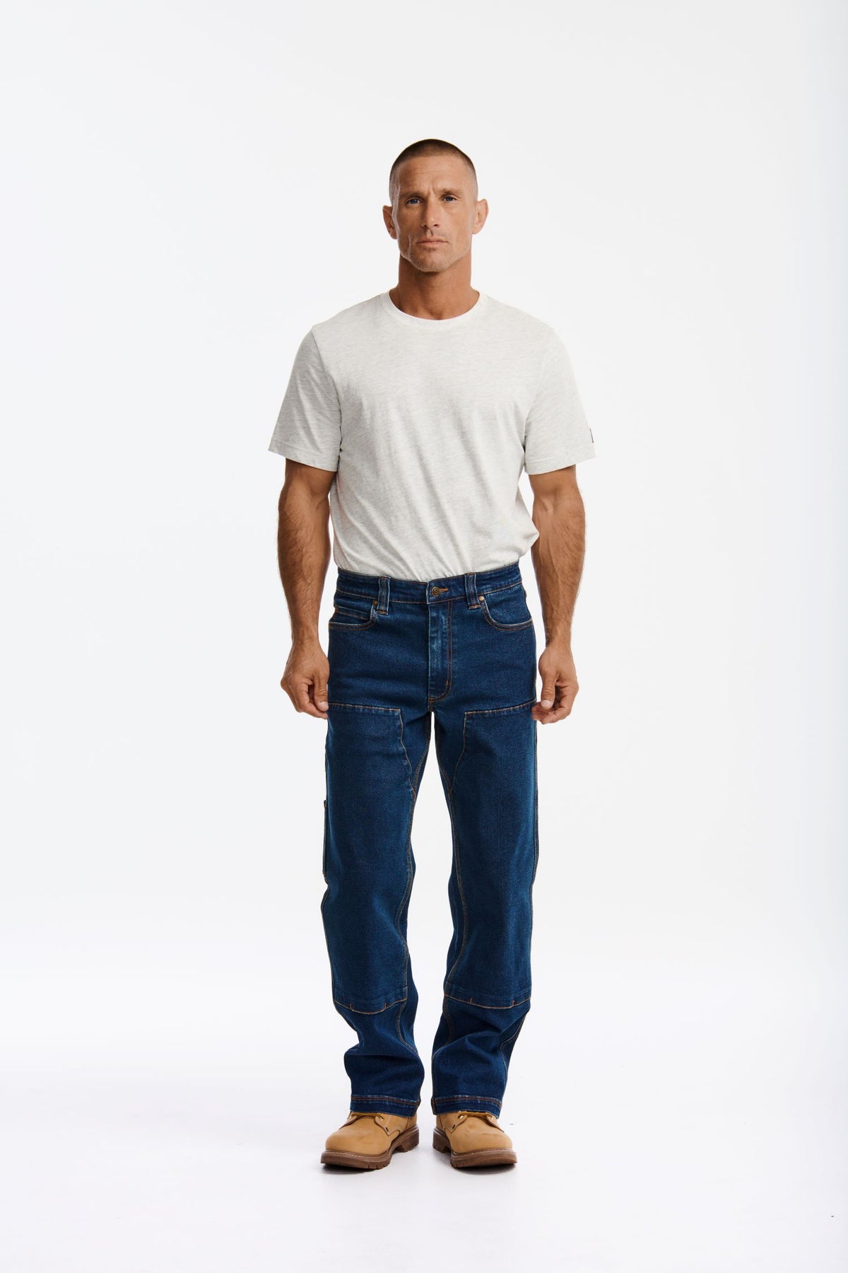 CAT Men&#39;s D3 Double Front Relaxed Fit Carpenter Jean - Work World - Workwear, Work Boots, Safety Gear