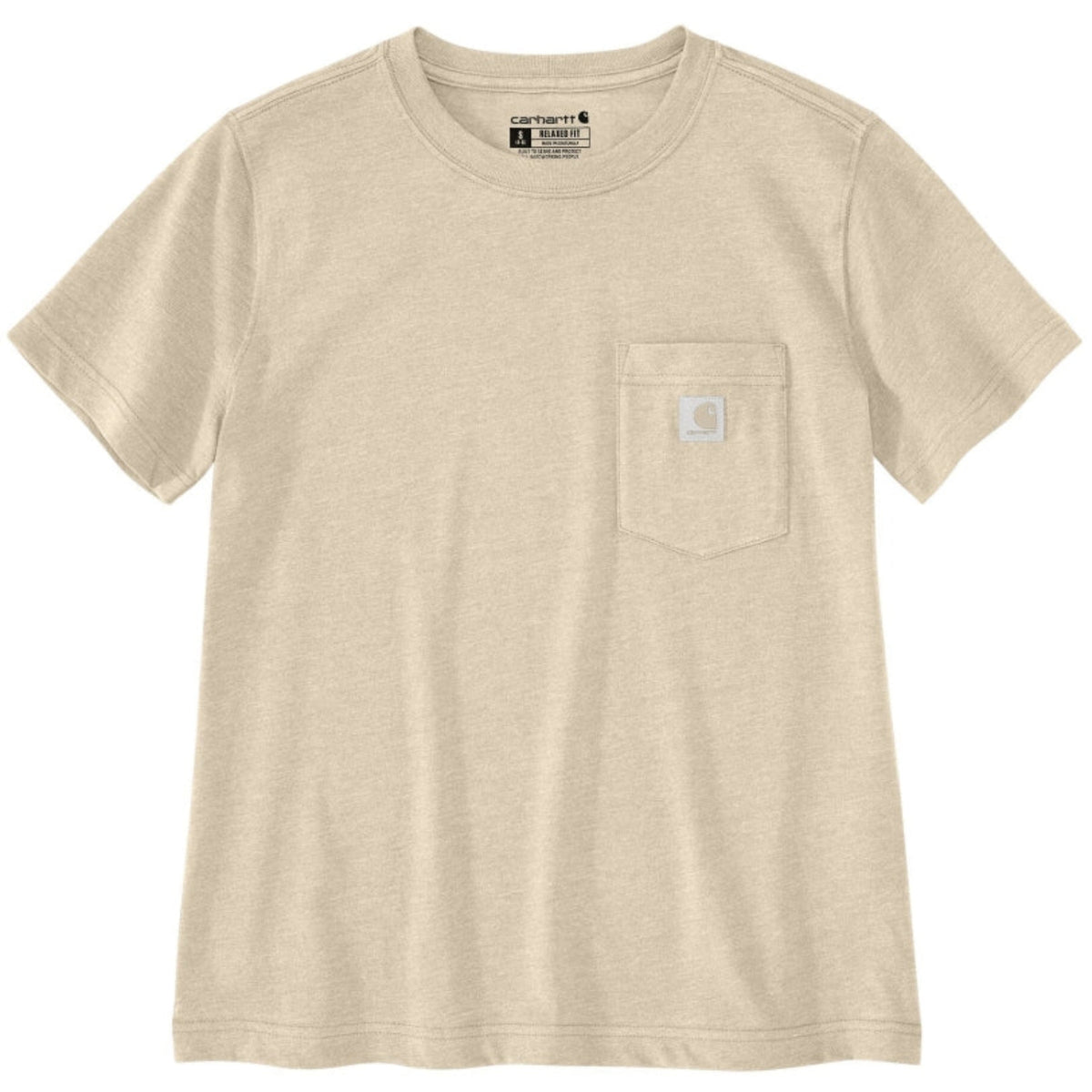 Carhartt Women&#39;s Relaxed Fit Lightweight Chest Pocket Short Sleeve T-Shirt - Work World - Workwear, Work Boots, Safety Gear