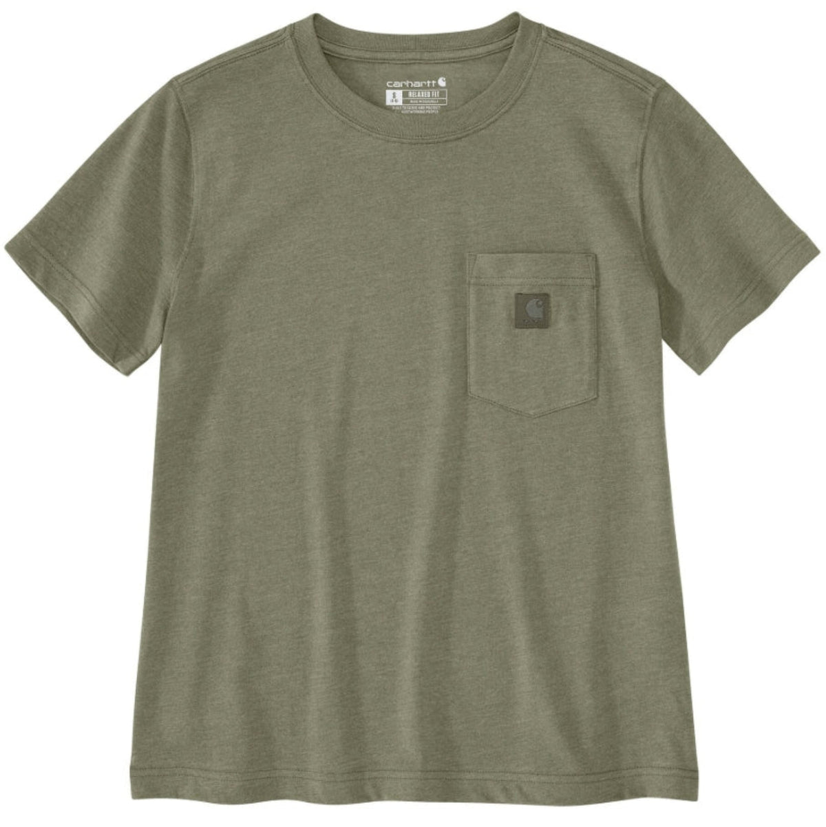 Carhartt Women&#39;s Relaxed Fit Lightweight Chest Pocket Short Sleeve T-Shirt - Work World - Workwear, Work Boots, Safety Gear