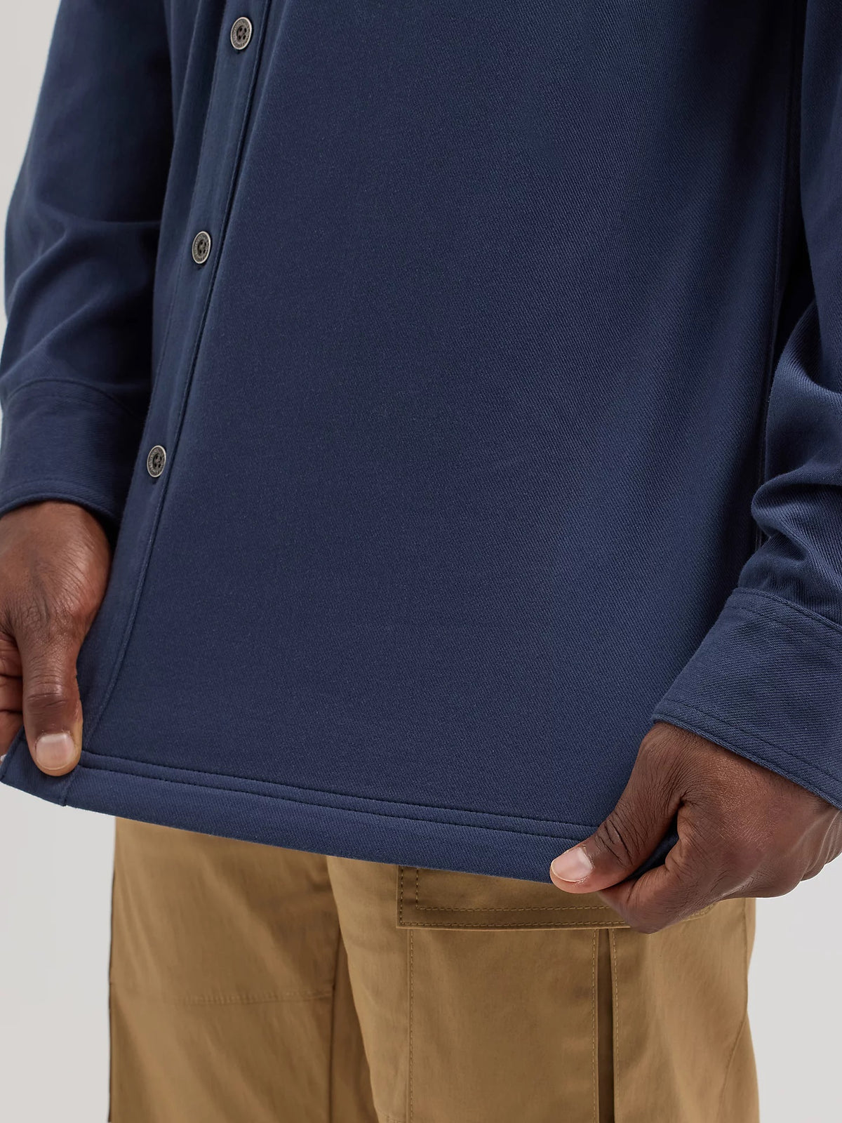 Wrangler ATG Men&#39;s Knit Button-Down Long Sleeve Work Shirt - Work World - Workwear, Work Boots, Safety Gear