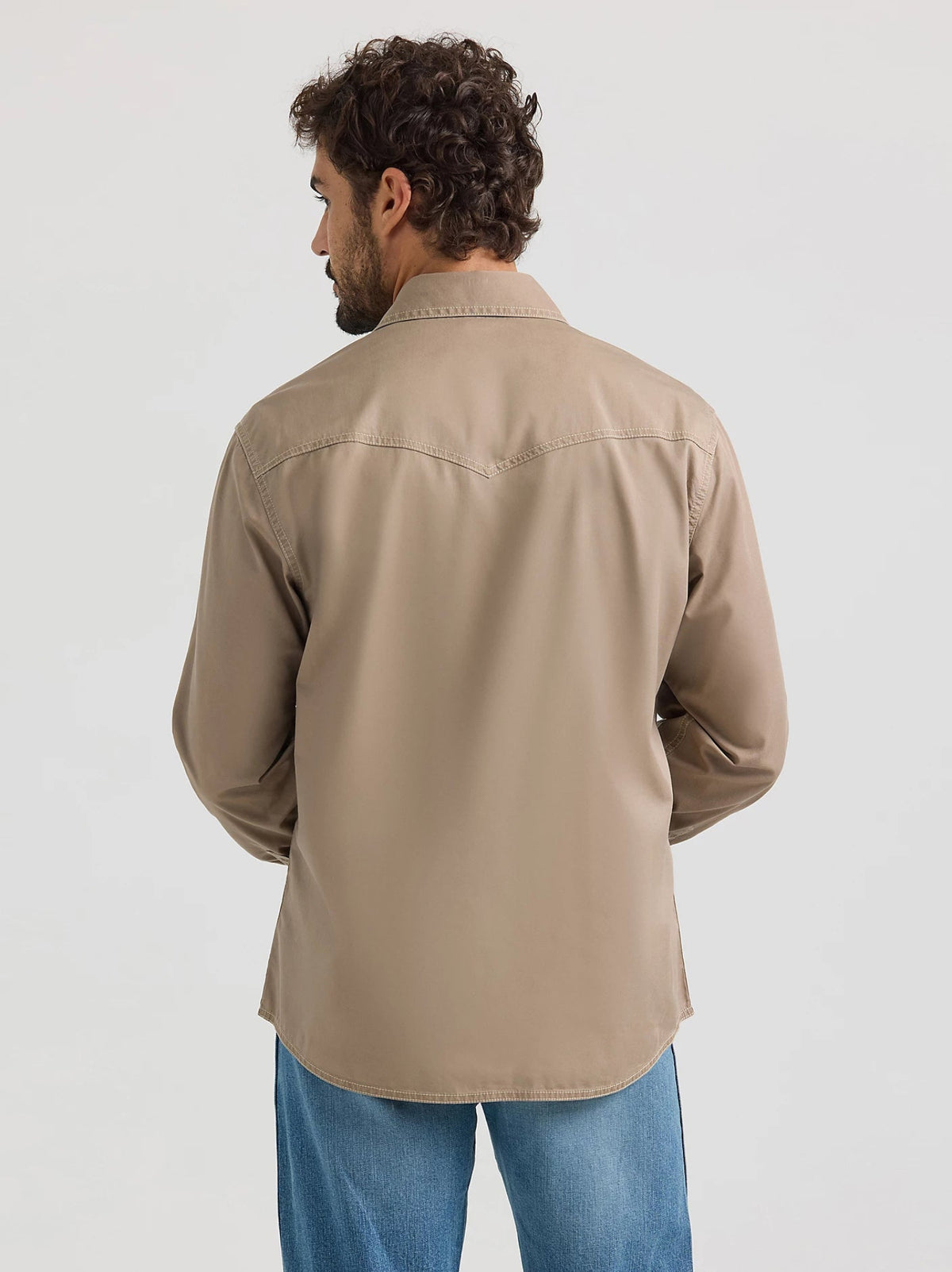 Wrangler Men&#39;s Retro® Premium Snap-Up Long Sleeve Work Shirt - Work World - Workwear, Work Boots, Safety Gear