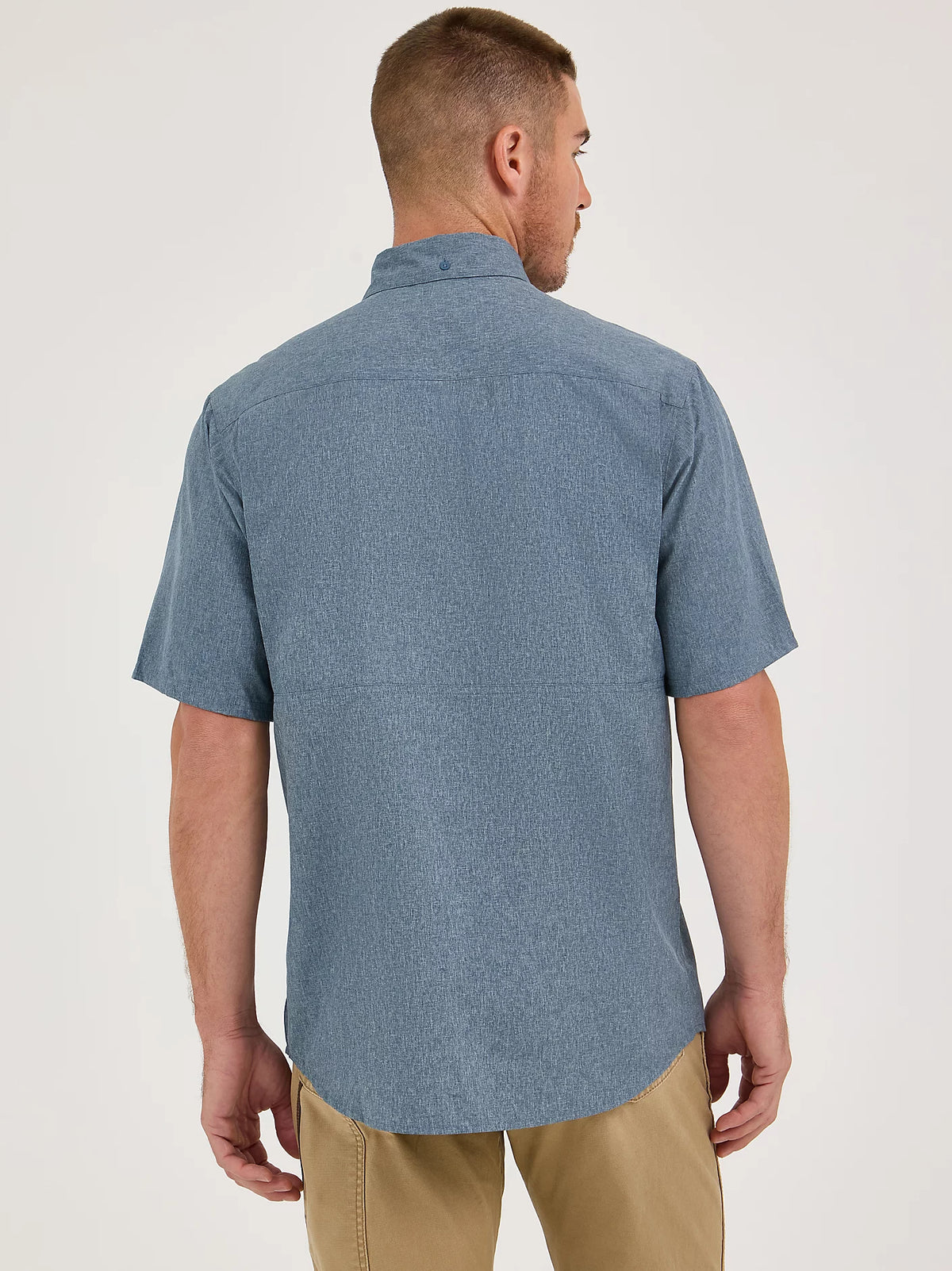 Wrangler RIGGS Men&#39;s Lightweight Vented Button-Down Short Sleeve Work Shirt - Work World - Workwear, Work Boots, Safety Gear