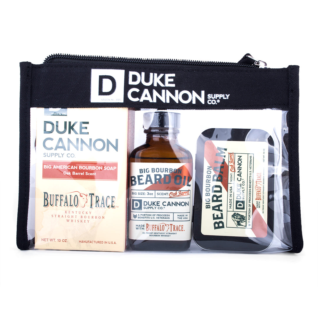 Duke Cannon Buffalo Trace Big Bourbon Beard Kit - Work World - Workwear, Work Boots, Safety Gear