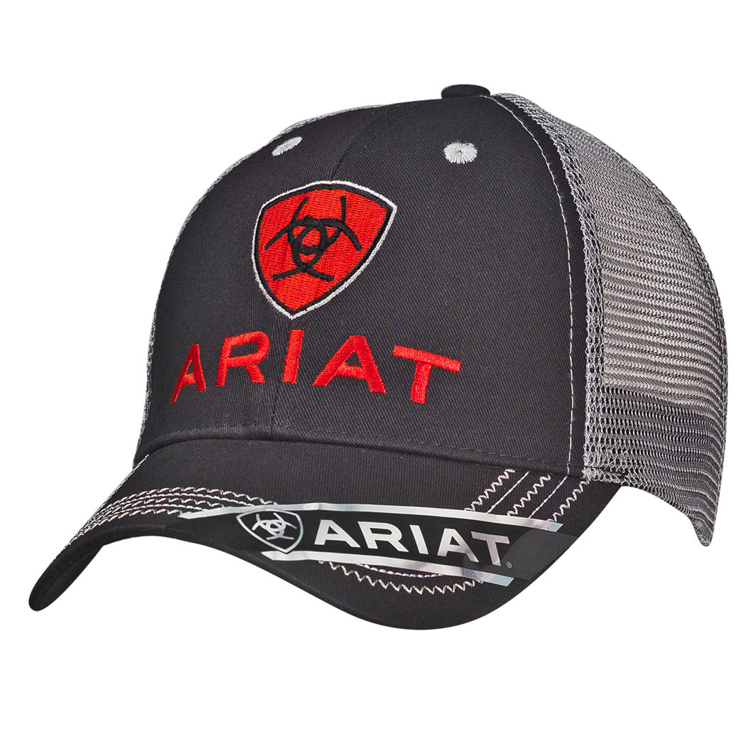 Ariat Logo Mesh Velcro Cap - Work World - Workwear, Work Boots, Safety Gear
