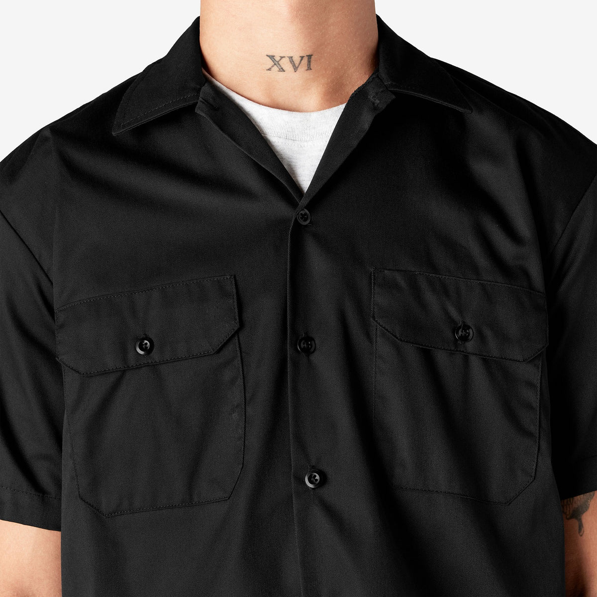 Dickies Men&#39;s Short Sleeve Work Shirt - Work World - Workwear, Work Boots, Safety Gear