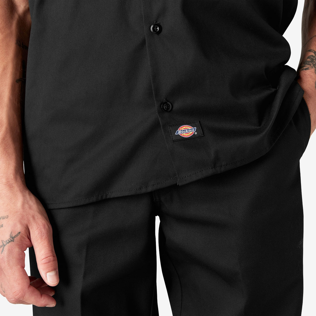 Dickies Men&#39;s Short Sleeve Work Shirt - Work World - Workwear, Work Boots, Safety Gear