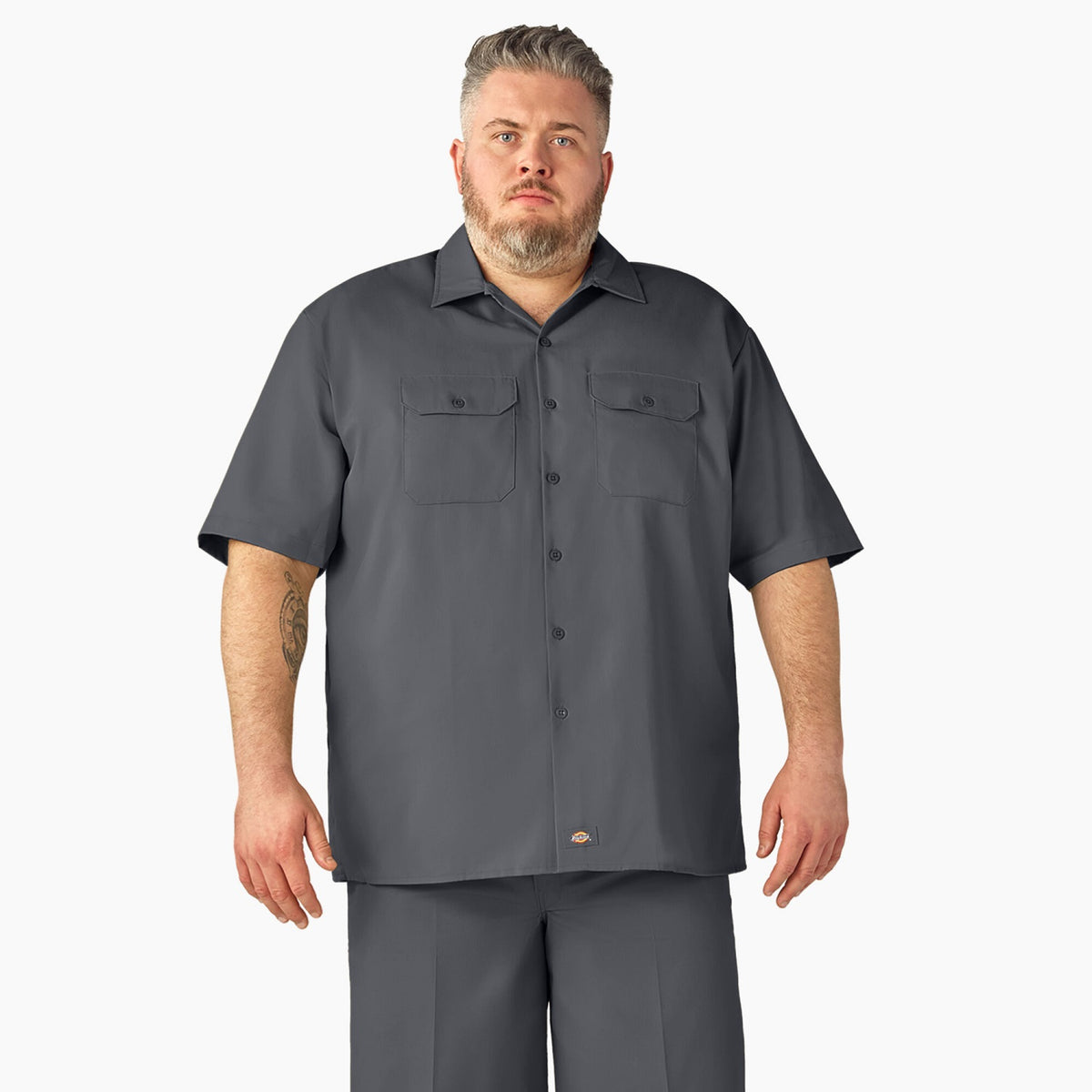Dickies Men&#39;s Short Sleeve Work Shirt - Work World - Workwear, Work Boots, Safety Gear