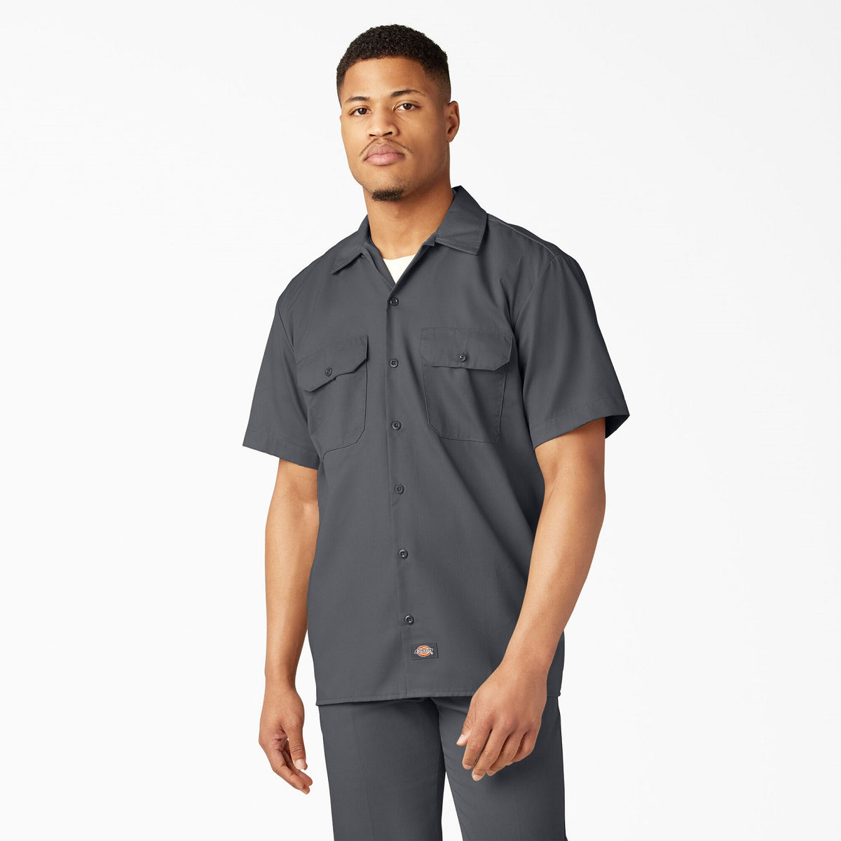 Dickies Men&#39;s Short Sleeve Work Shirt - Work World - Workwear, Work Boots, Safety Gear