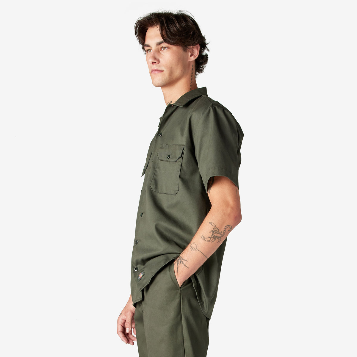 Dickies Men&#39;s Short Sleeve Work Shirt