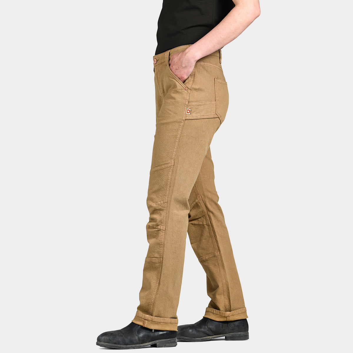 Dovetail Workwear Women&#39;s GO TO Double-Front Canvas Stretch Pant - Work World - Workwear, Work Boots, Safety Gear