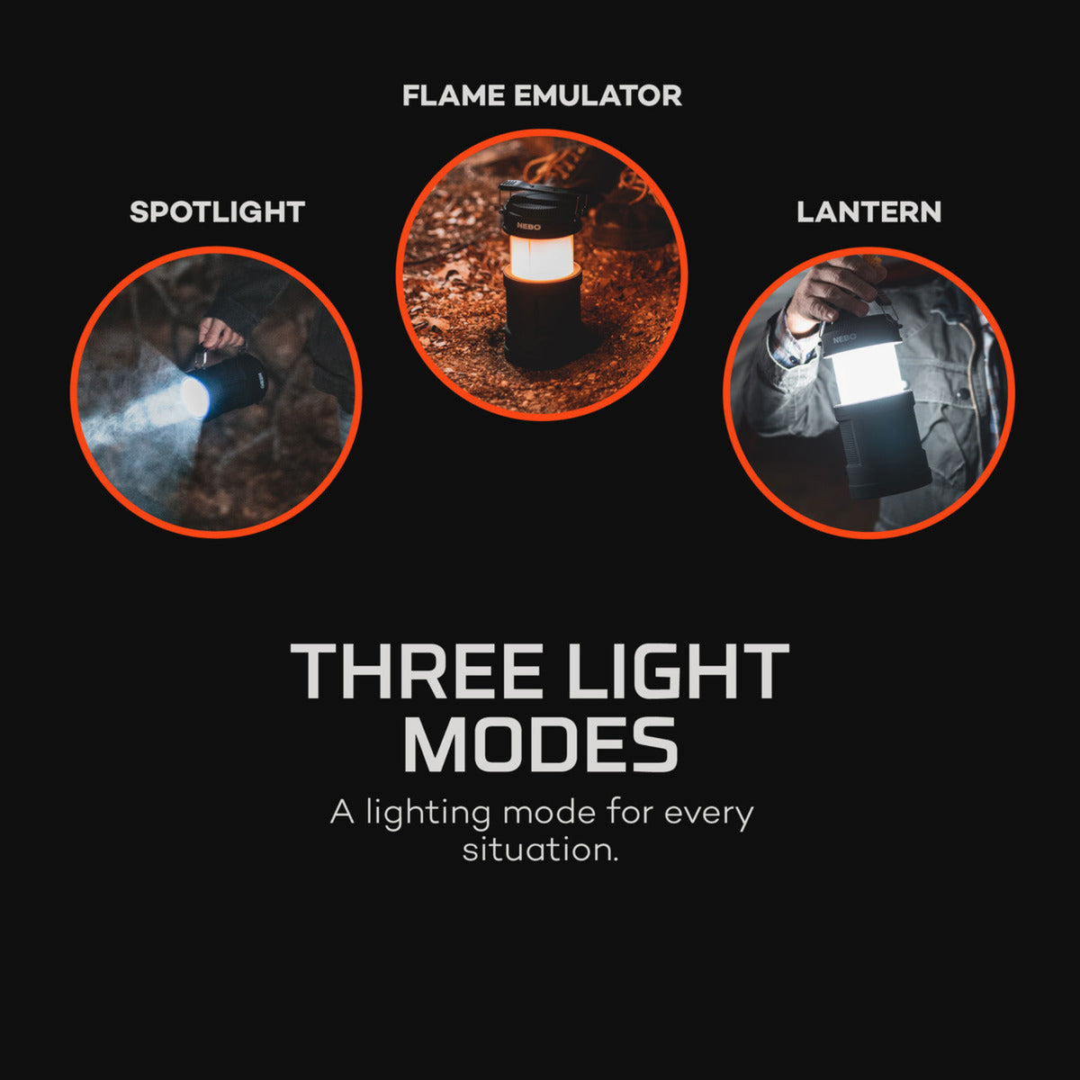 NEBO Big Poppy 4-in-1 USB Lantern - Work World - Workwear, Work Boots, Safety Gear