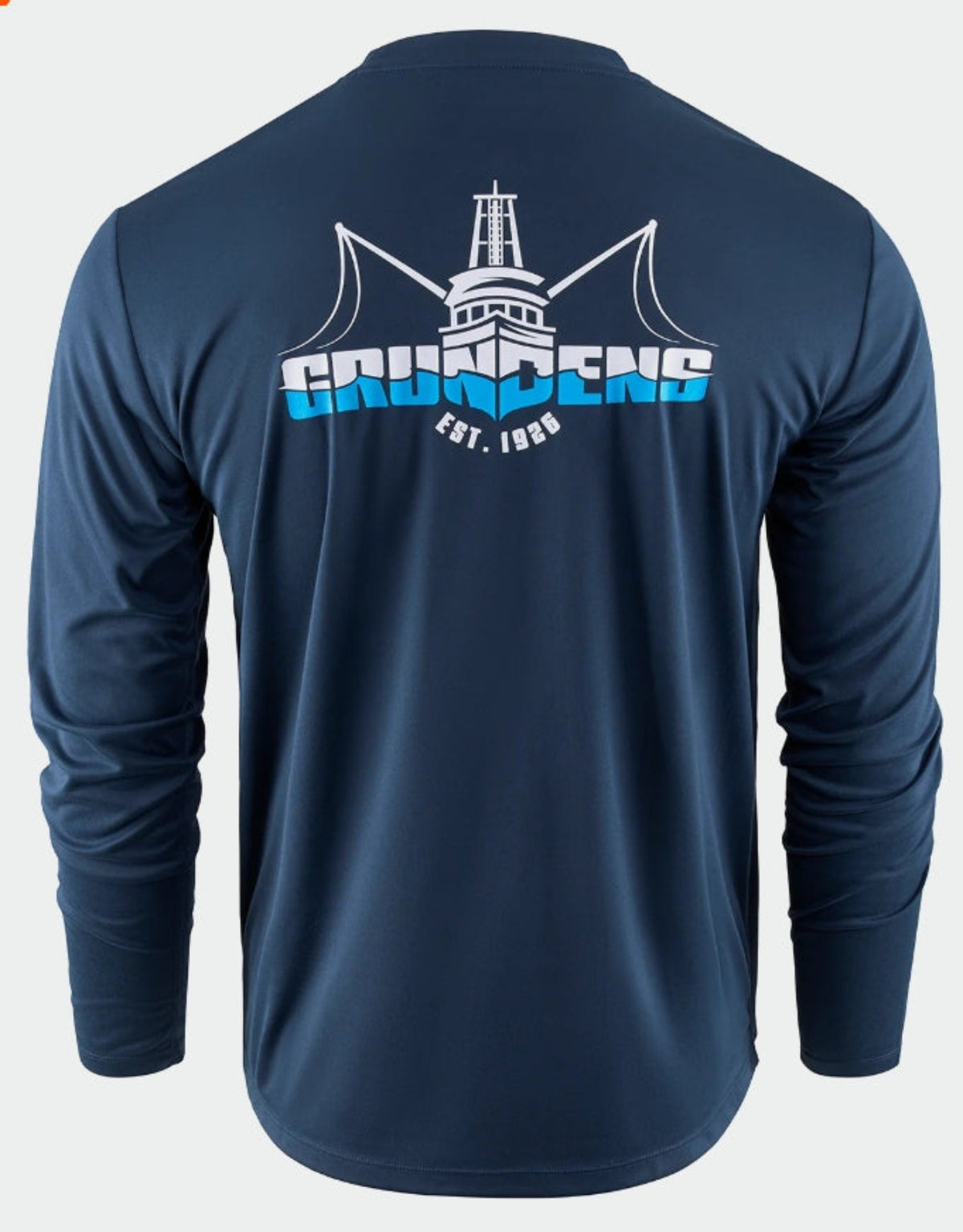 Grundéns Logo Boat Graphic Tech Long Sleeve T-Shirt - Work World - Workwear, Work Boots, Safety Gear