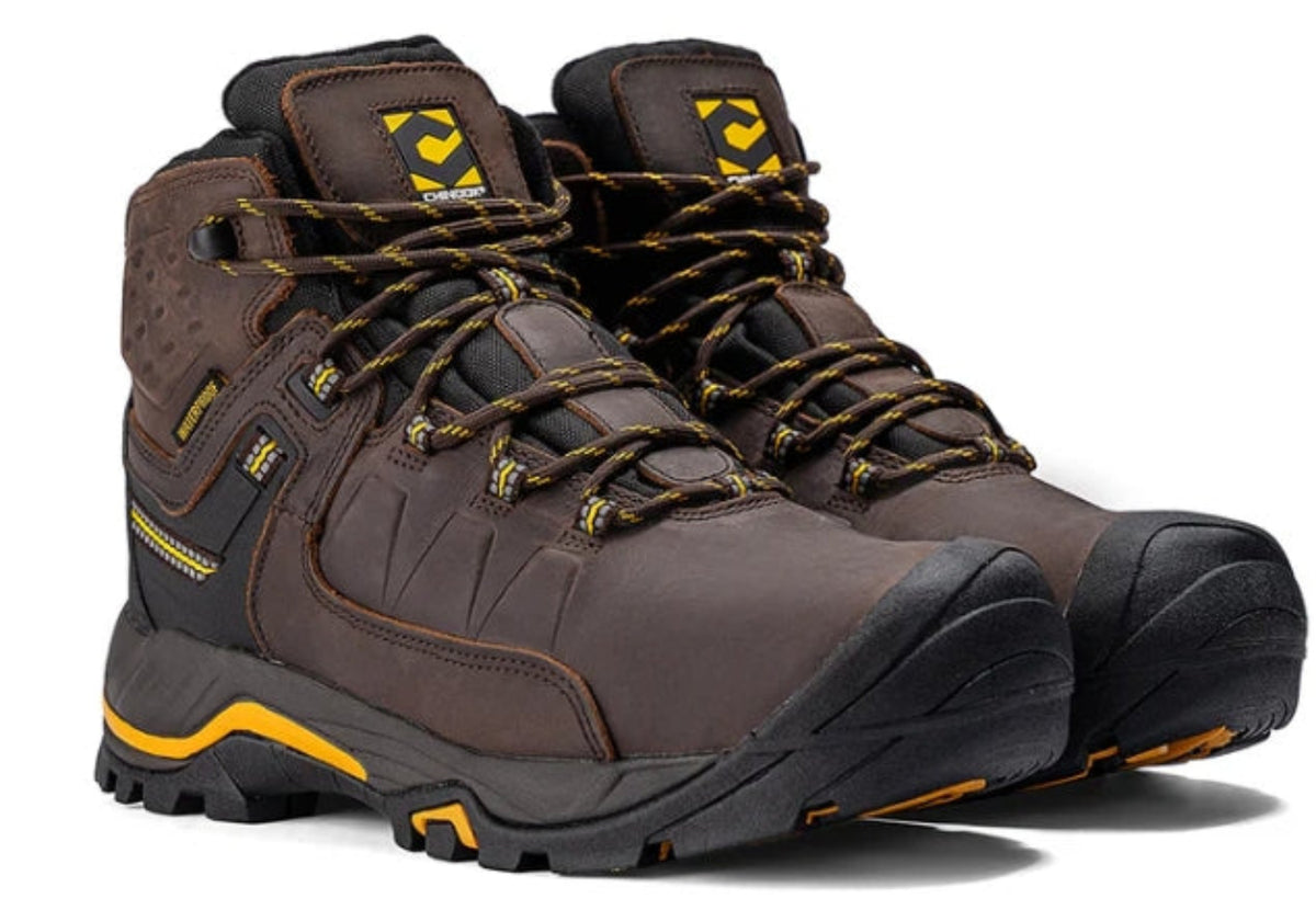 Chinook Men&#39;s Olympic Mid 6&quot; Waterproof Comp Toe Work Boot - Work World - Workwear, Work Boots, Safety Gear