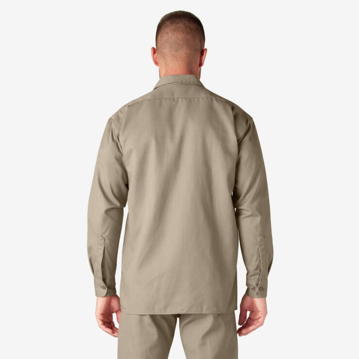 Dickies Men&#39;s Button-Down Chest Pocket Long Sleeve Work Shirt - Work World - Workwear, Work Boots, Safety Gear