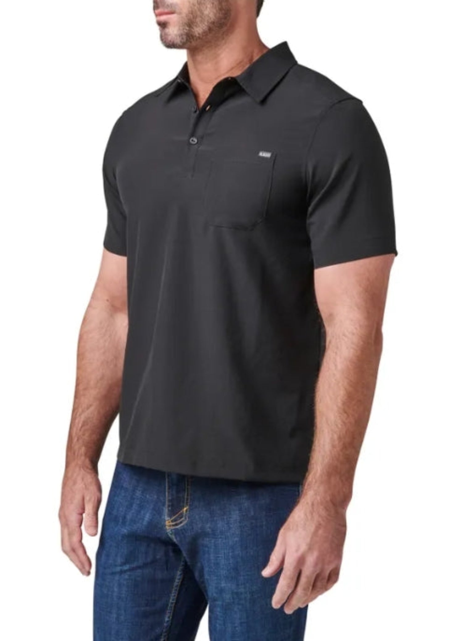 5.11 Tactical Men's Flex Chest Pocket Short Sleeve Polo Shirt - Work World - Workwear, Work Boots, Safety Gear