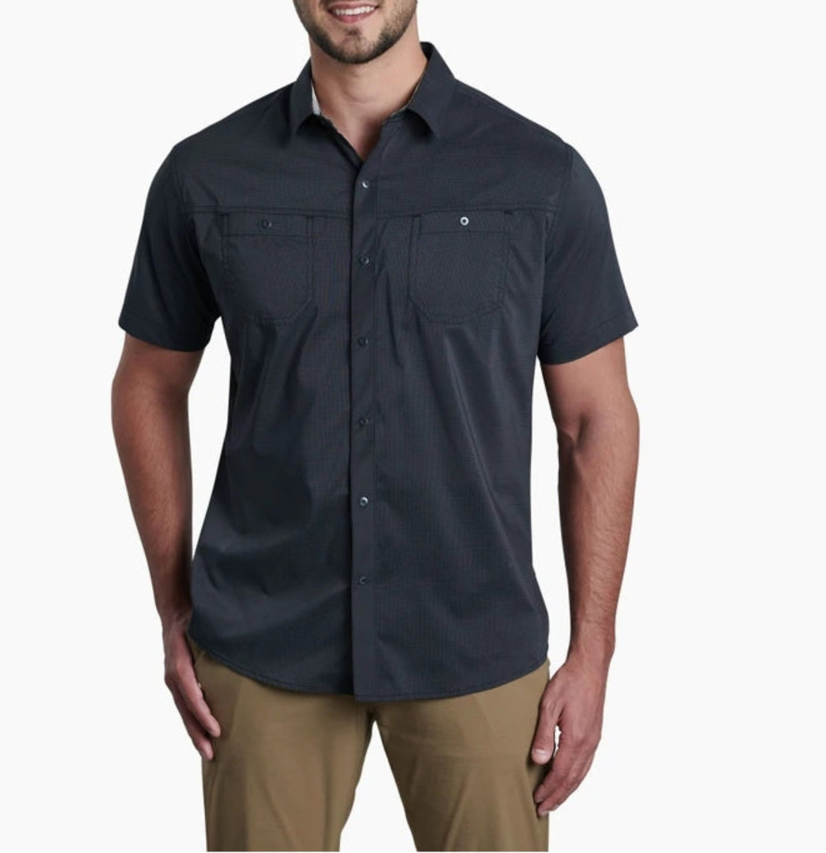 KÜHL Men&#39;s STEALTH 3 Pocket Snap-Front Short Sleeve Work Shirt - Work World - Workwear, Work Boots, Safety Gear
