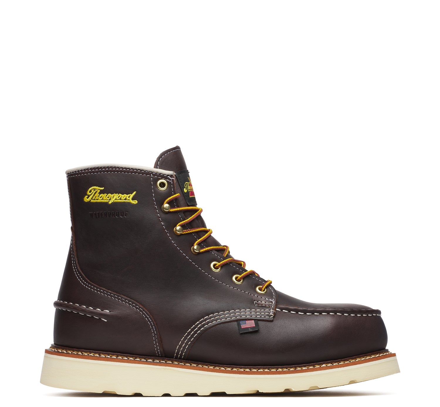 Thorogood Men's 1957 Series 6" Moc Toe Waterproof MAXWear Wedge Boot - Work World - Workwear, Work Boots, Safety Gear