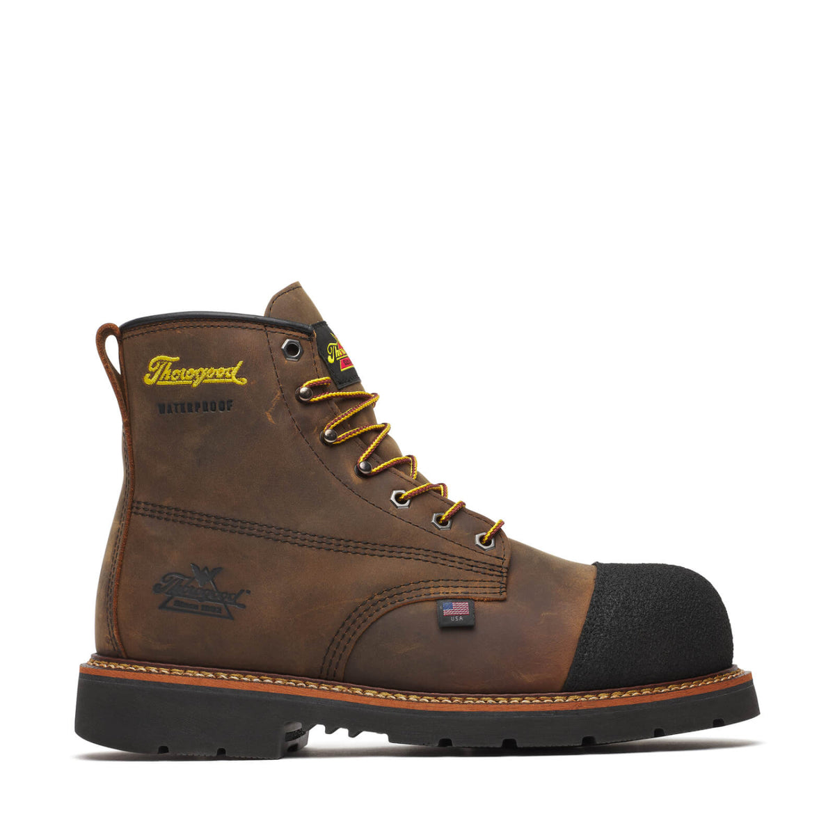 Thorogood Men&#39;s Hammerhead Waterproof 6&quot; Nano Toe Work Boot - Work World - Workwear, Work Boots, Safety Gear