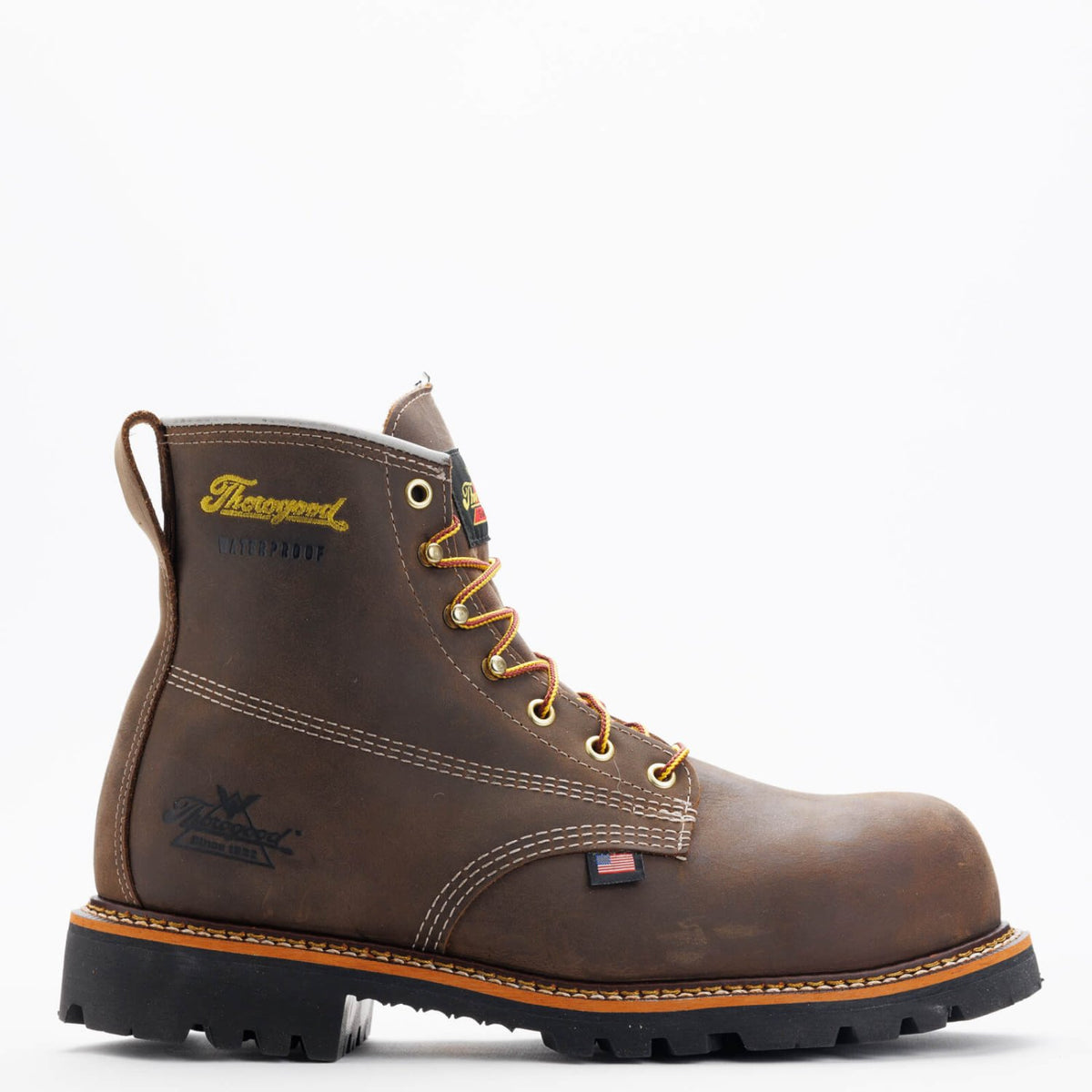 Thorogood Men&#39;s American Legacy 6&quot; Waterproof EH Nano Comp Toe Boot - Work World - Workwear, Work Boots, Safety Gear