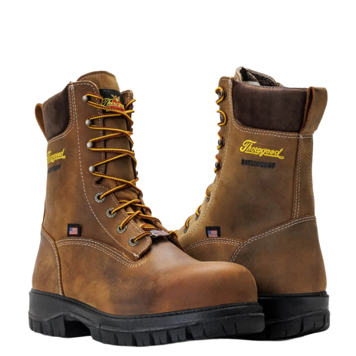Thorogood Men&#39;s Genesis Waterproof EH Nano Comp Toe Work Boot - Work World - Workwear, Work Boots, Safety Gear