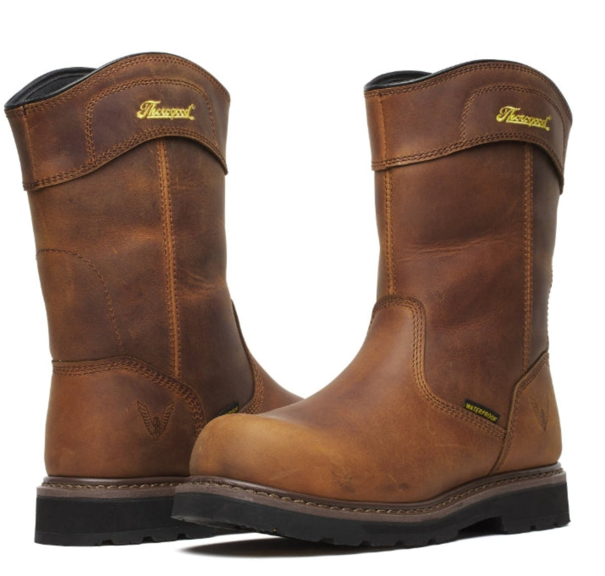 Thorogood Men&#39;s Jobsite Waterproof 11&quot; Safety Toe Wellington Boot - Work World - Workwear, Work Boots, Safety Gear
