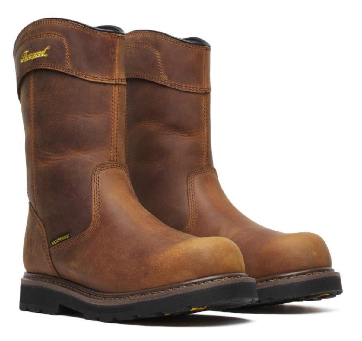 Thorogood Men&#39;s Jobsite Waterproof 11&quot; Safety Toe Wellington Boot - Work World - Workwear, Work Boots, Safety Gear