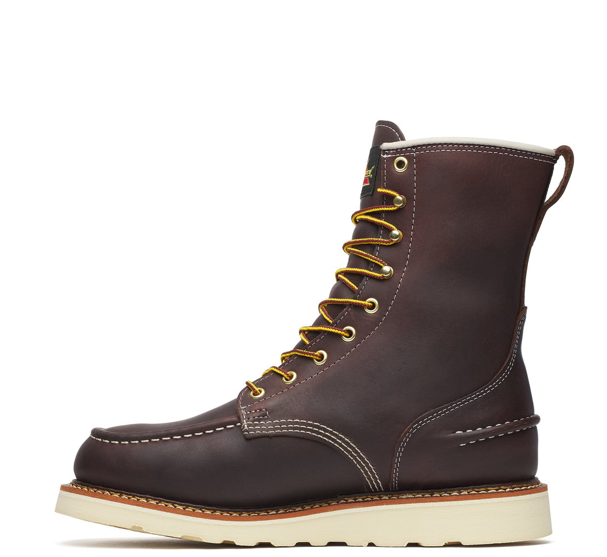 Thorogood Men&#39;s 1957 Series MAXWear Wedge Moc-Toe Waterproof 8&quot; Soft Toe Work Boot - Work World - Workwear, Work Boots, Safety Gear