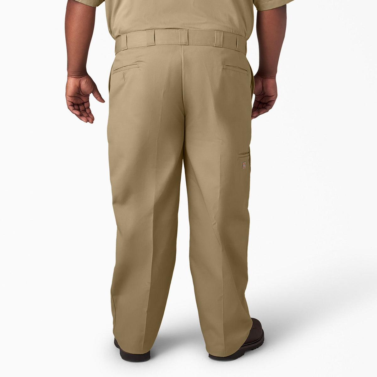 Dickies Men&#39;s Loose Fit Twill Double Knee Work Pant_Khaki- KEEP OFFLINE, PFAS - Work World - Workwear, Work Boots, Safety Gear