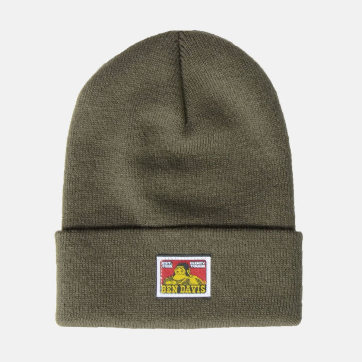 Ben Davis Logo Patch Beanie - Work World - Workwear, Work Boots, Safety Gear