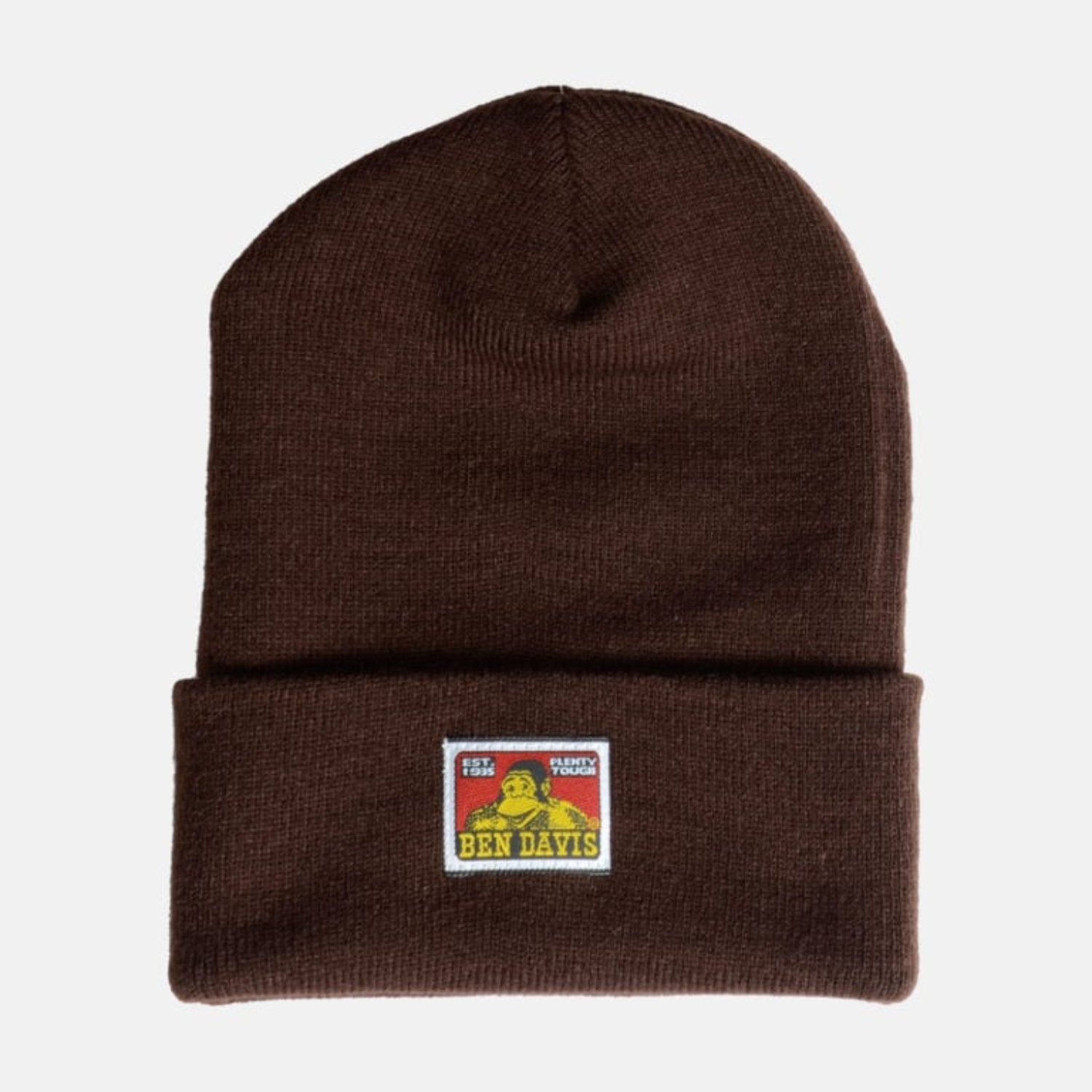 Ben Davis Logo Patch Beanie - Work World - Workwear, Work Boots, Safety Gear