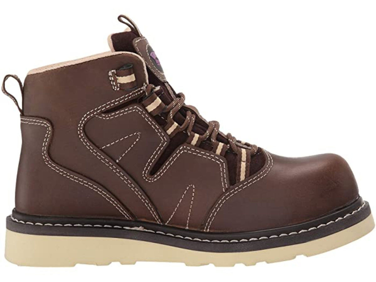 Avenger Women&#39;s Waterproof Comp Toe Wedge Work Boot - Work World - Workwear, Work Boots, Safety Gear