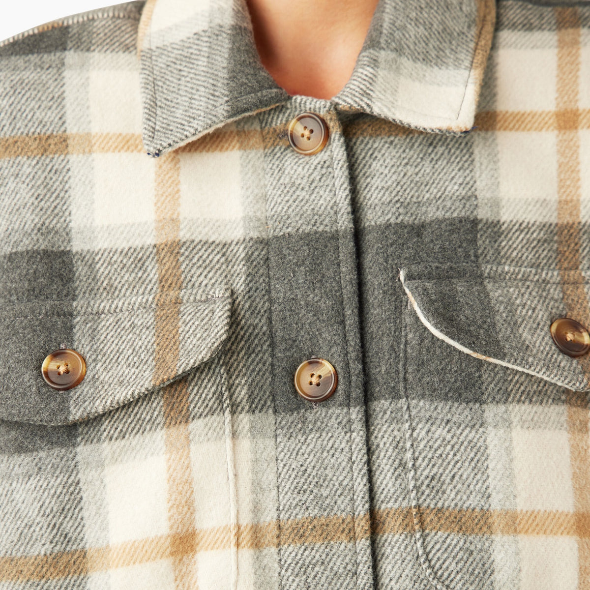 Dickies Women&#39;s Flannel Oversized Plaid Shirt Jac - Work World - Workwear, Work Boots, Safety Gear